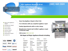 Tablet Screenshot of newyork-appliance-repair.net